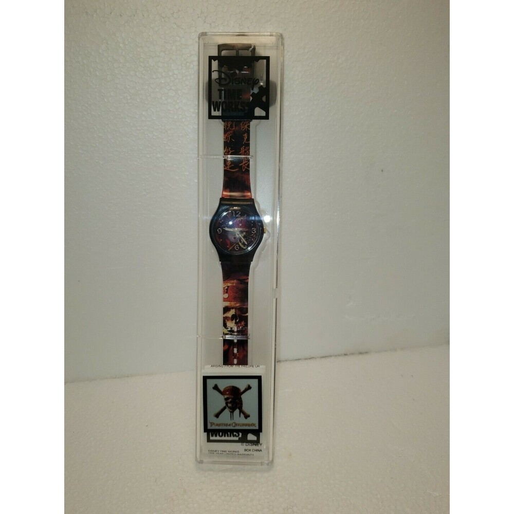 Vintage Disney Pirates of the Caribbean PROMO Watch Skull Special Edition NEW